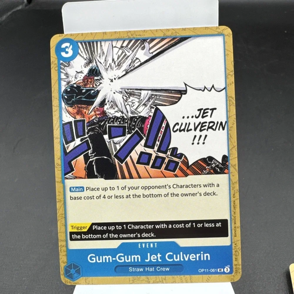 GUM-GUM JET CULVERIN OP11-061 UNCOMMON ONE PIECE NM
